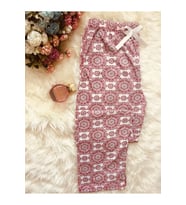Cepsiz Pamuklu Yazlık Kadın Pijama Altı B15 (Pembe)
