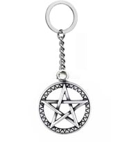 Pentagram Işlemeli Anahtarlık (Çok Renkli)