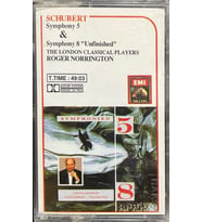 (Plak Değildir KASET tir) Schubert Symphony 5 Classic Kaset