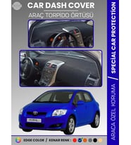 TOYOTA AURİS (2006-2012) Torpido Örtüsü Ön Göğüs Halı Torpido Koruma Tam Uyum UV Koruma Kolay Montaj