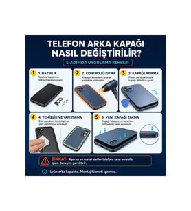 Poco F7 Gümüş Arka Pil Kapağı Batarya Kapağı Lazer Kesim Back Cover
