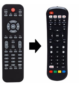 Lifemaxx 5+1 Ses Sistemi Kumandası - Eşdeğer