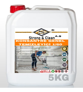 Genel Temİzleyİcİ Konsantre 1/60 5Kg