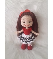 Pırıl Bebek Amigurumi Organik Oyuncak