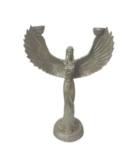 İsis Şamdan Biblo Bej 23x32cm