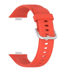 Microsonic Huawei Watch Fit 4 Kordon, Silicone Sport Band Turuncu