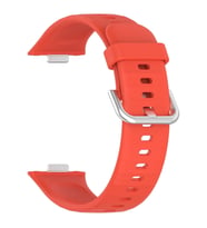 Microsonic Huawei Watch Fit 4 Kordon, Silicone Sport Band Turuncu