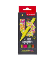 Bruynzeel Highlighter Fosforlu Kalem 4 Renk Neon 