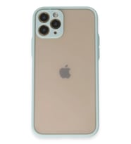 Pilelistore   iPhone 11 Pro Kılıf Montreal Silikon Kapak - Turkuaz