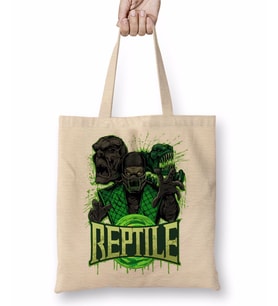 Reptile Bez Çanta Uzun Saplı