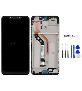 Xiaomi POCO F1 Uyumlu Lcd Ekran Dokunmatik Servis Lcd ÇITALI + TAMİR SETİ