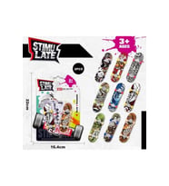 2'li Parmak Kaykay Tornavida Ve Teker Oyuncak Set 10cm