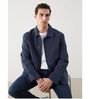 LCW Jeans Lacivert Rahat Kalıp Erkek Jean Ceket