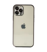 İphone 12 Pro Max Kılıf Razer Lensli Silikon - Siyah