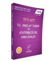 Karekök Yayıncılık Karekök Yayınları Tyt Ayt T.c. Inkılap Tarihi Ve Atatürkçülük Soru Bankası Karekök (Çok Renkli)