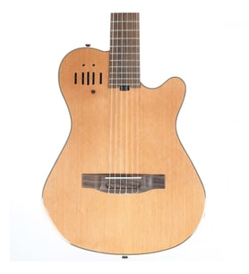 Madison MECG-PROT1-N Elektro Klasik Gitar - Naturel (Üst Segment - Solid Series)  Masif Sedir Üst Kapak, Okume Arka ve Yanlar, Altın Kaplama Burgular, Parlak Cila  Uyum: Profesyonel Sahne ve Kayıt