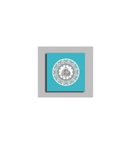 DBSanatevi Çini Desenli Arapça Tablo 35 X 35 Cm