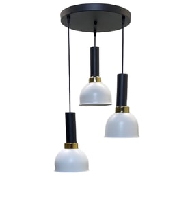 Rsylight Vira Retro Metal Dekoratif 3 lü Modern Rustik Sarkıt Avize Çap :30 cm