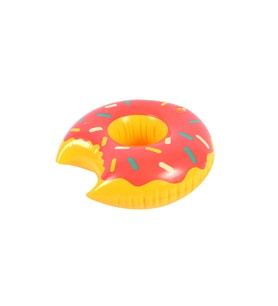 Isırılmış Donut Desenli Şişme Havuz Deniz Bardak Tutucu Float Bar