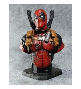 Deadpool 3d Figür, 70 Gram, A Kalite Büst, Deadh Pool Figür, Marvel Comics - 13 Cm