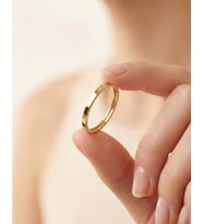 Tamtur Ajda Alyans 14 Ayar Altın Yüzük (Gold)