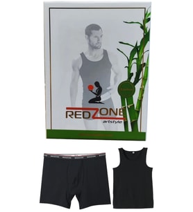 Erkek Premium Kalite Standart Kalıp Redzone Kutulu Bambu Atlet Boxer Takım