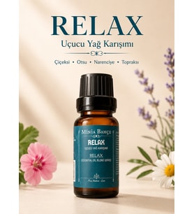 Relaks (relax) Uçucu Yağ ( Essential Oil ) Karışımı 10 Ml