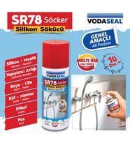 Vodaseal Silikon Etiket Mastik Küf Pas Boya Sökücü Sprey 200 ml