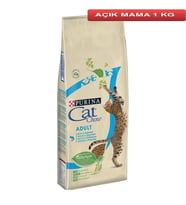 Purina Cat Chow Somon ve Ton Balıklı Kedi Maması 1 kg AÇIK