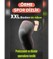 beden 1 li 3D Örme Sporcu Dizlik – Ağrı Azaltıcı, Diz Koruyucu Nefes Alabilir, Kompresyon Destekli, Kaymaz, voleybol,fitnes,basketbol,doğa sporları