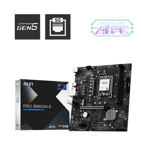MSI PRO B860M-E D5 1851P Hdmi Dp 5G-LAN