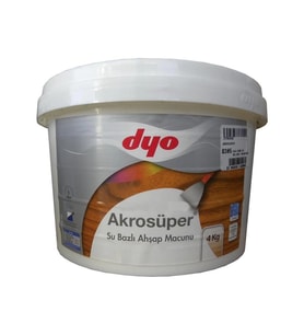 Akrosüper Ahşap Macunu 4 Kg