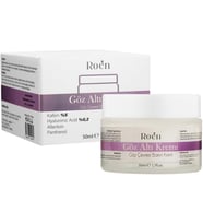 Göz Altı Morluk Kremi Kafein%5 Hyaluronic Acid%0,2 Koyu Halka, Şişlik Bakım Kremi 50Ml