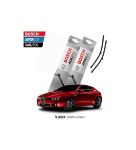 Alfa Romeo Brera 2008 Model Bosch Aeroeco Muz Silecek Takımı