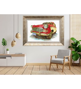 Gümüş Çerçeveli Tablo nb2094
