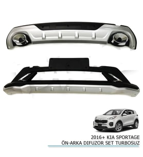 Kia Sportage Uyumlu Ön Arka Difüzör 2016 2018
