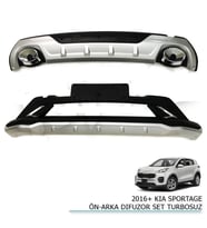 Kia Sportage Uyumlu Ön Arka Difüzör 2016 2018