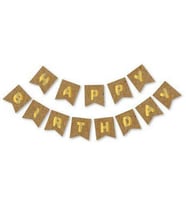 Flama Happy Bırthday Set Naturel Kraft-
