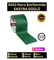 Süper Güçlü Su Geçirmez Sızdırmaz Yeşil Renk Çok Amaçlı Tamir ve İzolasyon Bandı 48mm x 10m - 1 Adet