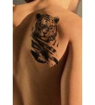 Geçici Kaplan Dövme Tattoo