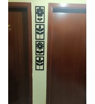 DUVAR SÜSÜ 4 lü set İSTEĞE BAĞLI KİŞİYE ÖZEL renk hazırlanarak GÖNDERİLECEKTİR
