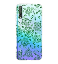 Huawei P Smart s  Kamera korumalı Kapak Nostalji Desen Tasarımlı  Şeffaf Kılıf