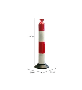 Space İkaz Kukası Lastik (90cm) / ILTR14