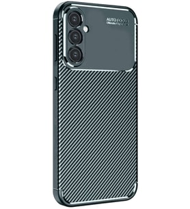 Galaxy A16 5G Kılıf Auto Focus Karbon Kapak - Koyu Yeşil