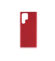 Samsung Galaxy S22 Ultra Uyumlu Kılıf Zore Premier Silikon Kapak (Kırmızı)