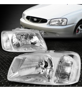 Hyundai Accent Milenyum Kasa Sağ Sol Ön Far Takımı 2000-2002 N11.1327