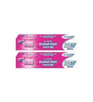 Trend Buzdolabı Poşeti Orta Boy 100’lü 24 x 38 cm İkili Paket