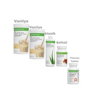 2 VANILYALI SHAKE ALOE ÇAY THERMO