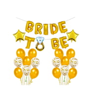 Mini Party Store Bride To Be Altın Folyo Balon Set