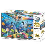 Oyuncu Yunuslar 500 Parça Yetişkin Puzzle